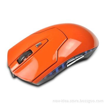 Laser Mouse with Wired USB Interface, Can Work on Different Surface